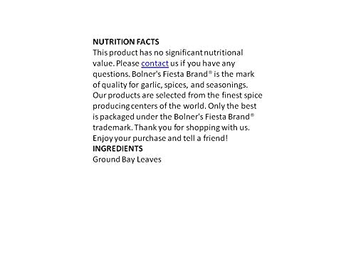 Bolner's Fiesta Extra Fancy Ground Bay Leaves, 12 Oz.