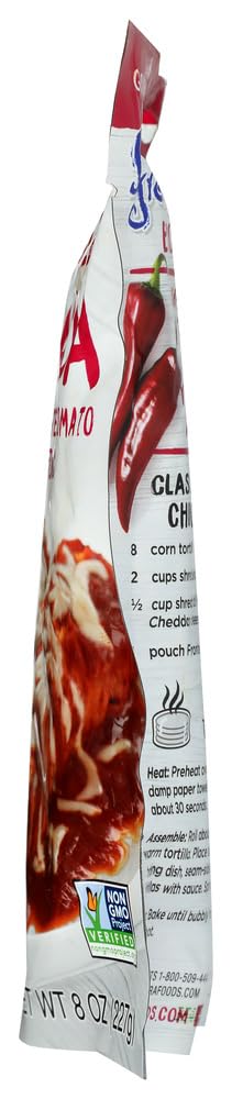 Red Chile Enchilada Sauce 8 Ounces (Case of 6) by Frontera Foods by Frontera Foods