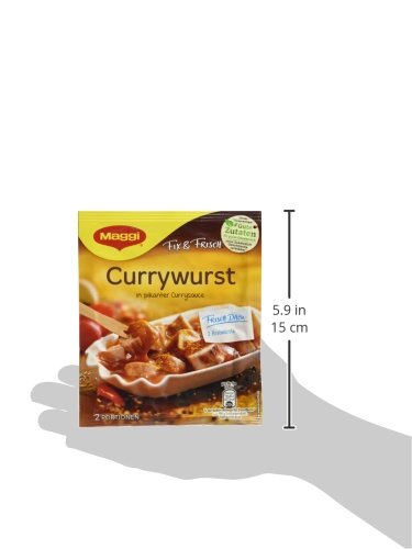 Maggi fix und frisch Currywurst tomatig-pikant