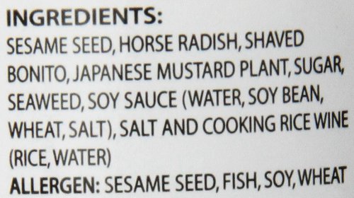 JFC Wasabi Furikake Rice Seasoning, 1.7 Ounce (Pack of 30)