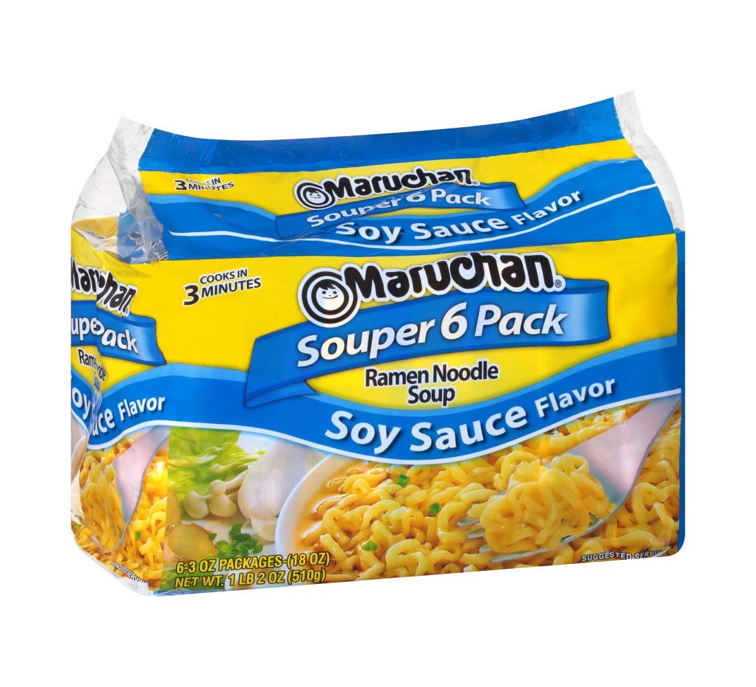 Maruchan Ramen Noodle Soup Oriental Flavor - 6 ct