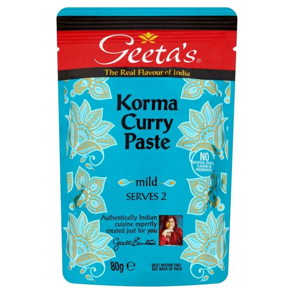 Geeta's Curry Paste - Korma (80g)