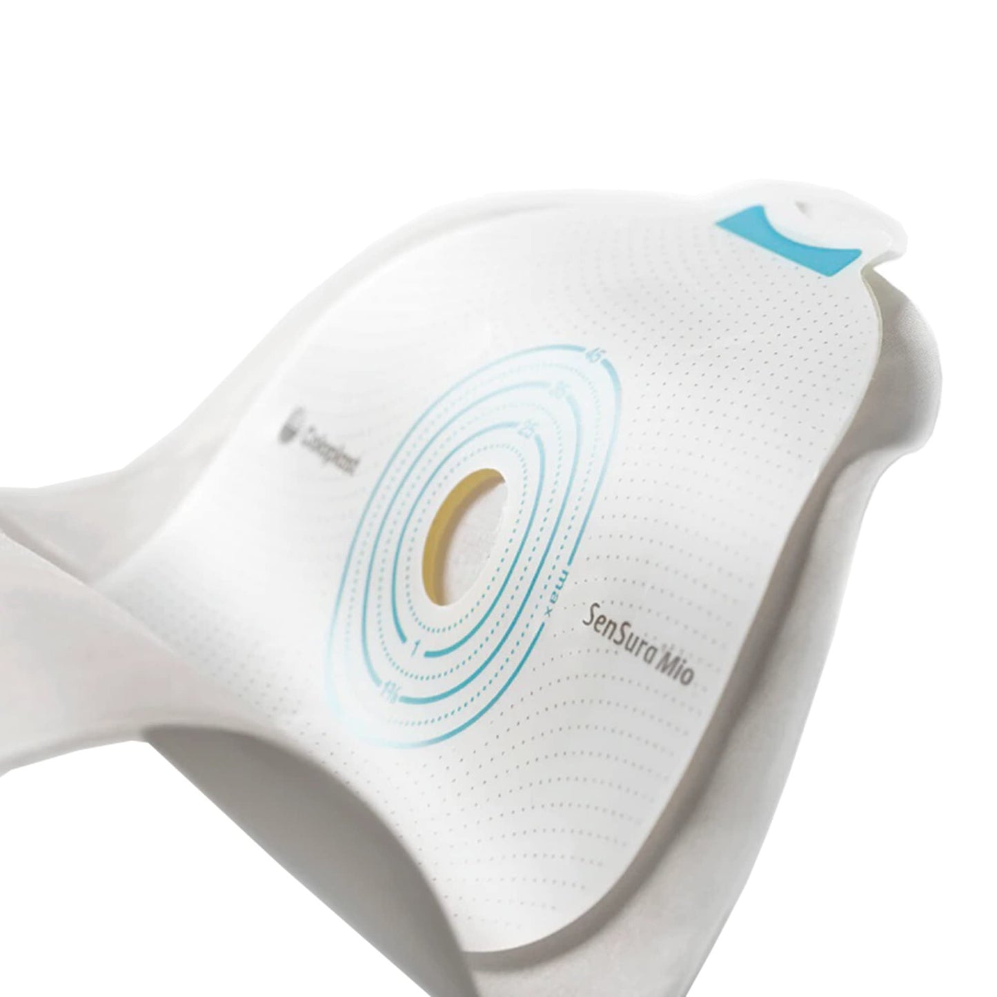 SenSura Mio Ostomy Pouch Drainable 1-3/8 Inch Stoma 11 Inch Length, Maxi 1pc System Opaque Gray 10476, 10 Ct