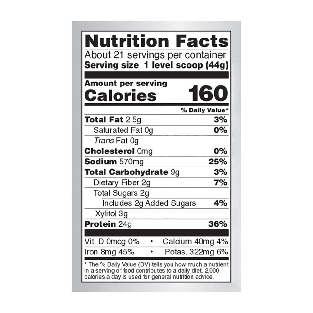 NOW Foods Sports Nutrition, Pea Protein 24 g, Easily Digested, Creamy Chocolate Powder, 2-Pound