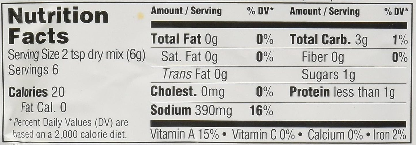 La Preferida Authentic Taco Seasoning Mix - Bold Flavor, Versatile Spice blend for Wings, Burgers, Soups, Dips & more, 1.25 oz (Pack of 24)