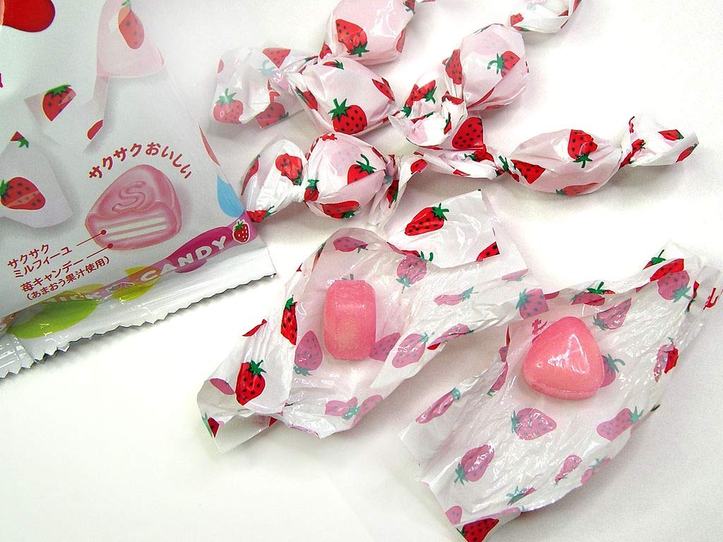 SAKUMA SEIKA Ichigo Milk Candy 100g (10-pack)