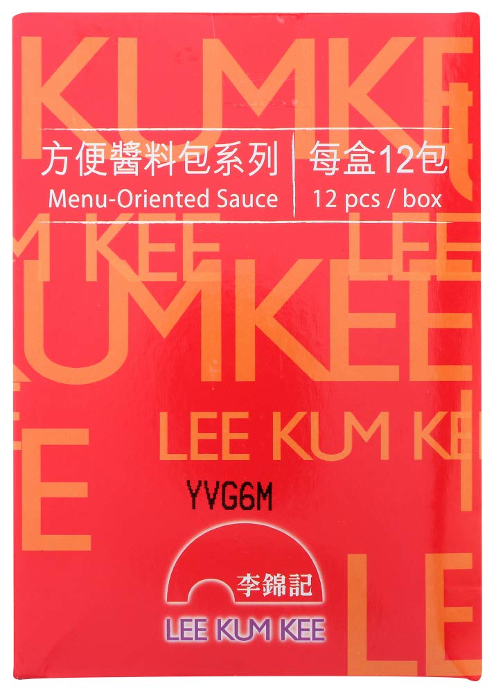 Lee Kum Kee Sauce For Sweet and Sour Pork and Spare Ribs, 2.8-Ounce Pouches (Pack of 12)