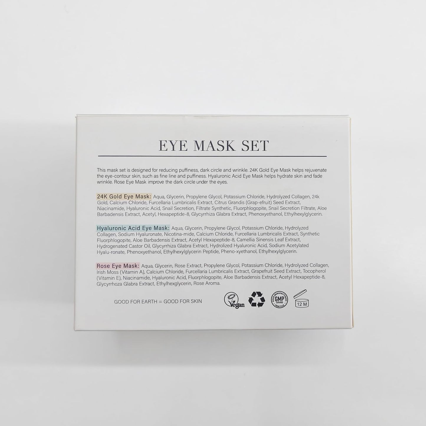 Under Eye Patches Gold and Hyaluronic Acid for puffy eyes,Rose Eye Masks for Dark Circles and Puffiness skin care Smooth Wrinkles products 30 Pairs
