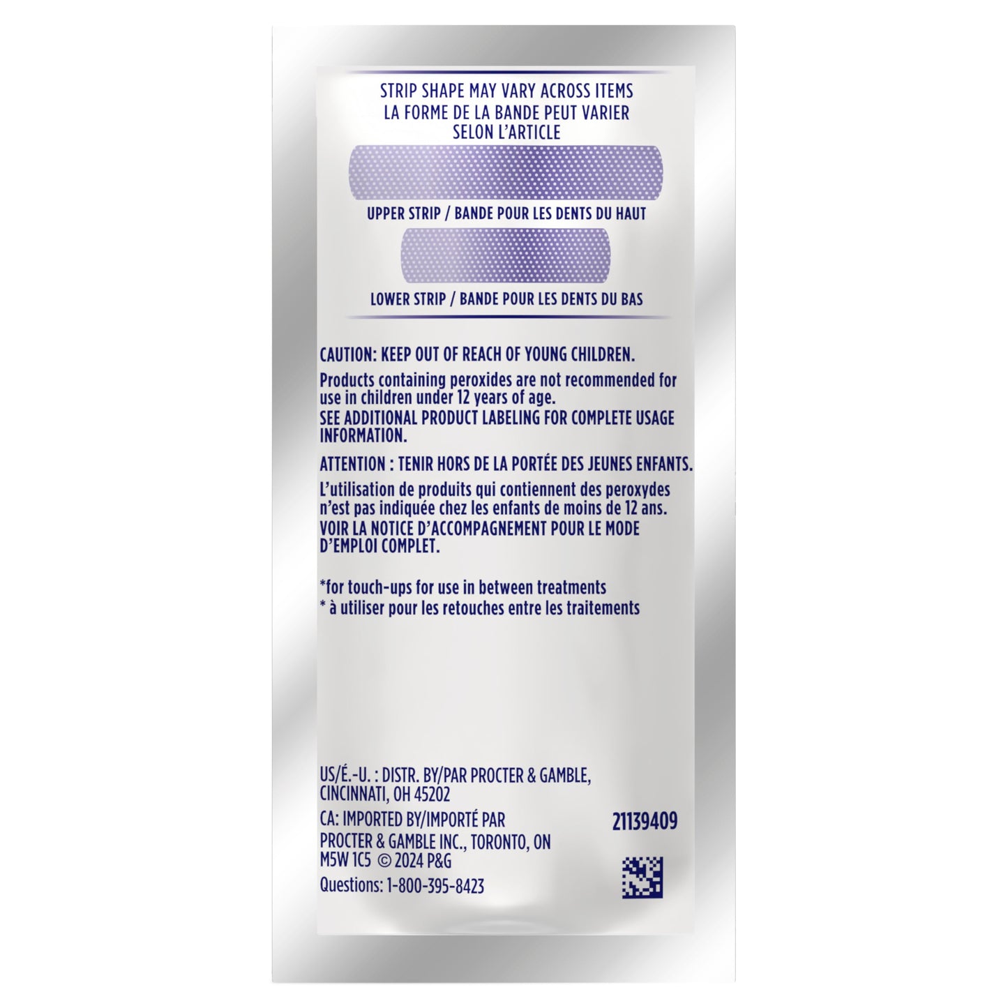 Crest 3D Whitestrips Professional Effects – Teeth Whitening Kit, 22 Treatments (20 + 2 Bonus), Each with 1 Upper/1Lower, 44 Strips – Crest 3DWhite Teeth Whitening Strips