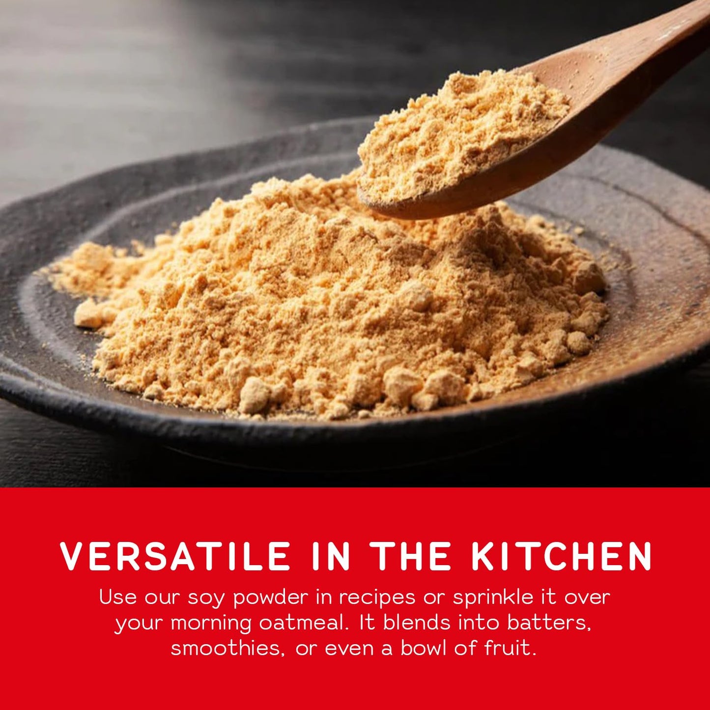 Shirakiku Kinako Japanese Roasted Soybean Flour - Additive-free Soybean Flour, Superfine Texture, Ideal for Baking & Cooking, 5 OZ (Pack of 1)