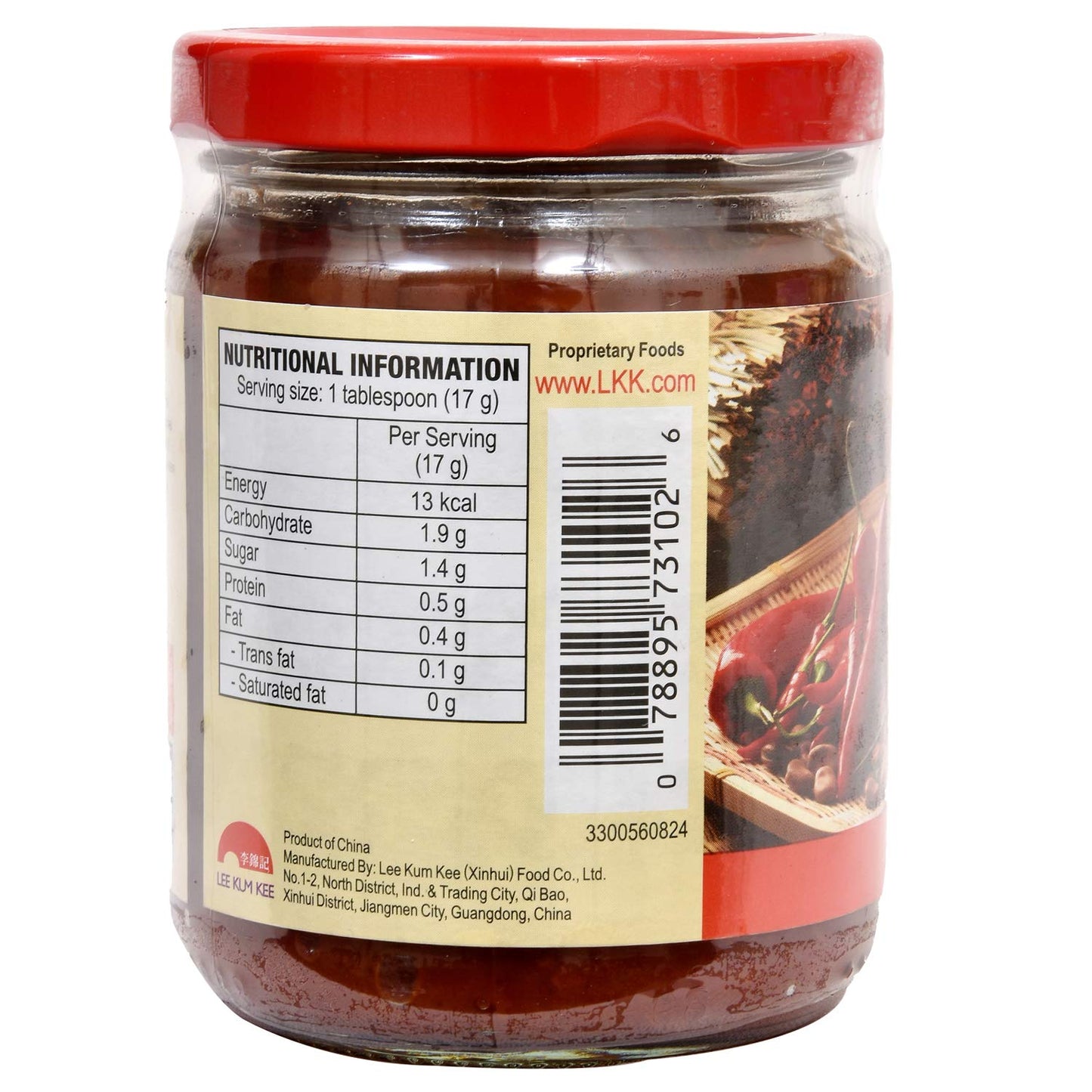 Lee Kum Kee Chili Bean Sauce (Toban Djan), 8-Ounce Jars (Pack of 4)