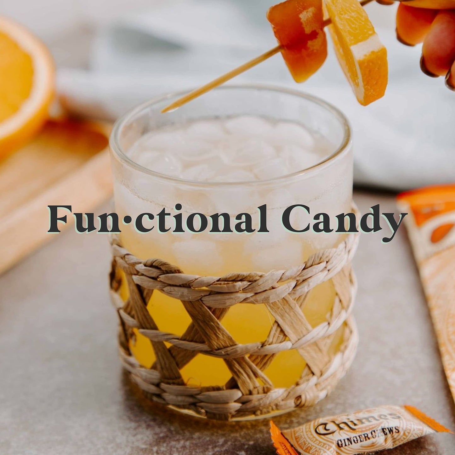Chimes Ginger Chews 2LB Variety Pack - Original, Orange, Mango, Peppermint, Peanut Butter and Meyer Lemon