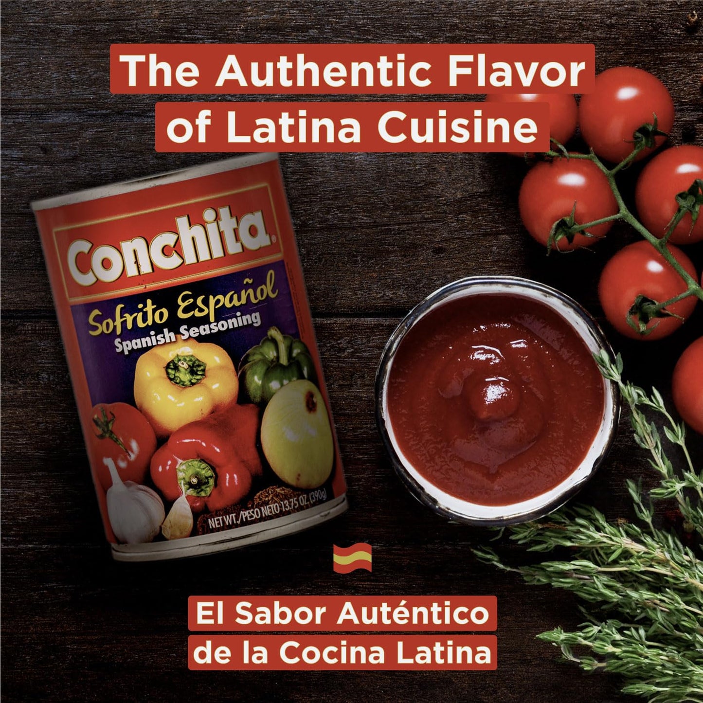 Conchita Spanish Sofrito Seasoning, 13.75 oz - All You Need To Enhance Your Latin Dishes