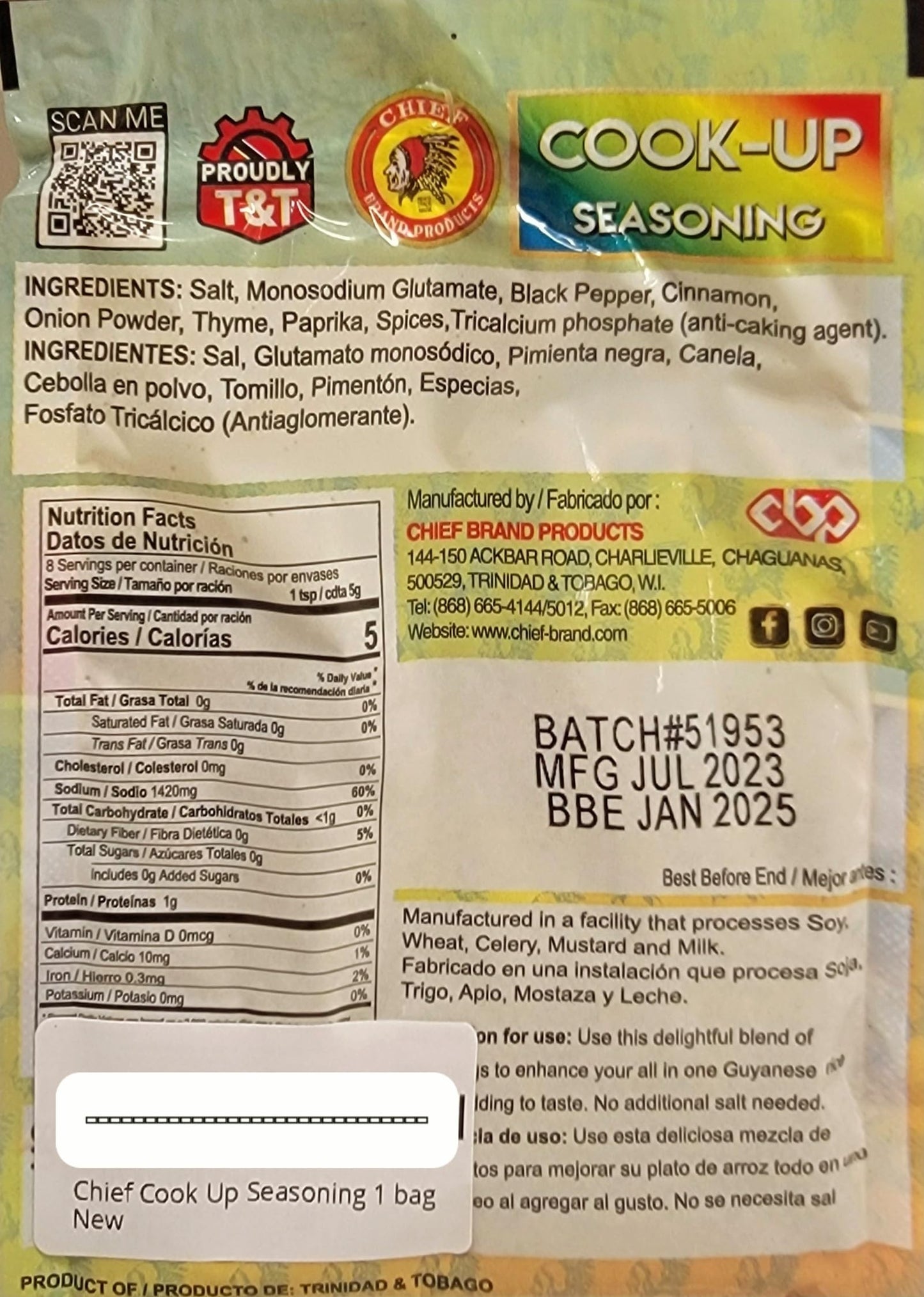 Chief Cook Up Seasoning
