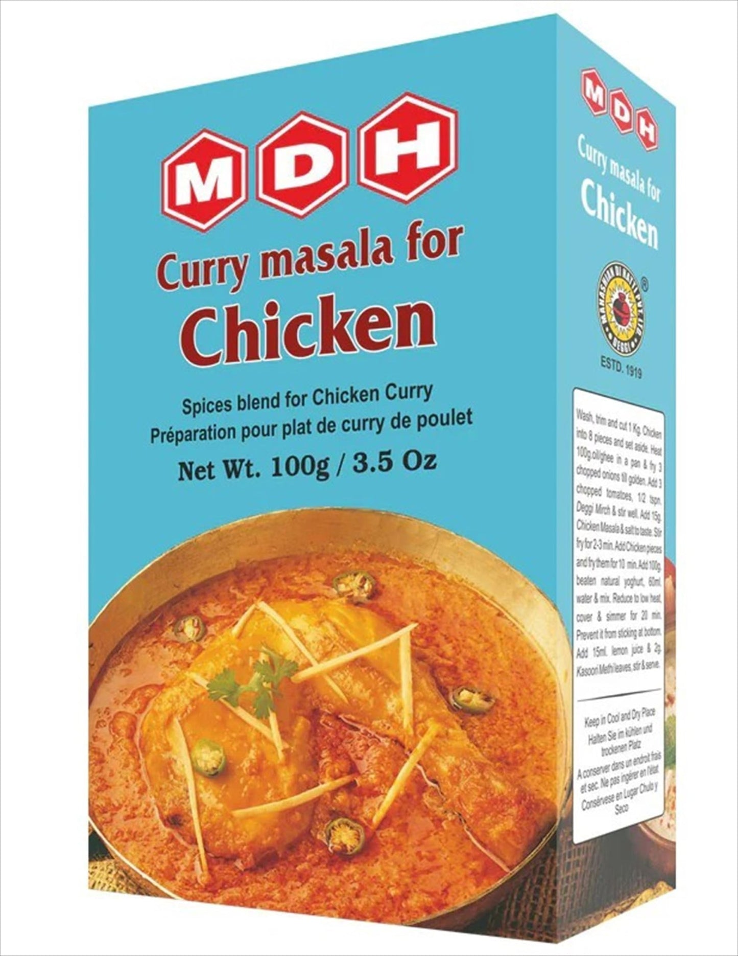 MDH Chicken Curry Masala - 3.5oz