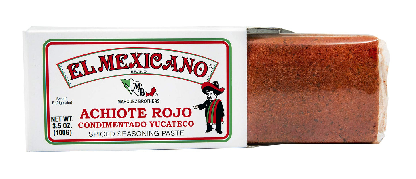 El Mexicano Achiote Paste (Red, 3.5 oz)(Pack 1)