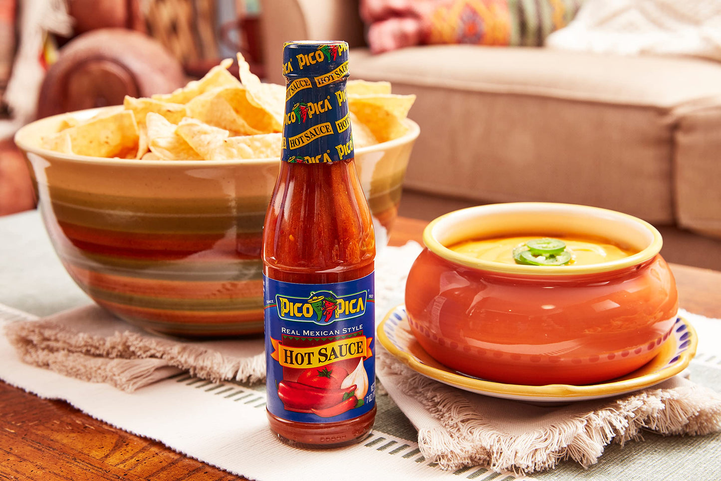 Pico Pica Hot Sauce, 15.5 oz