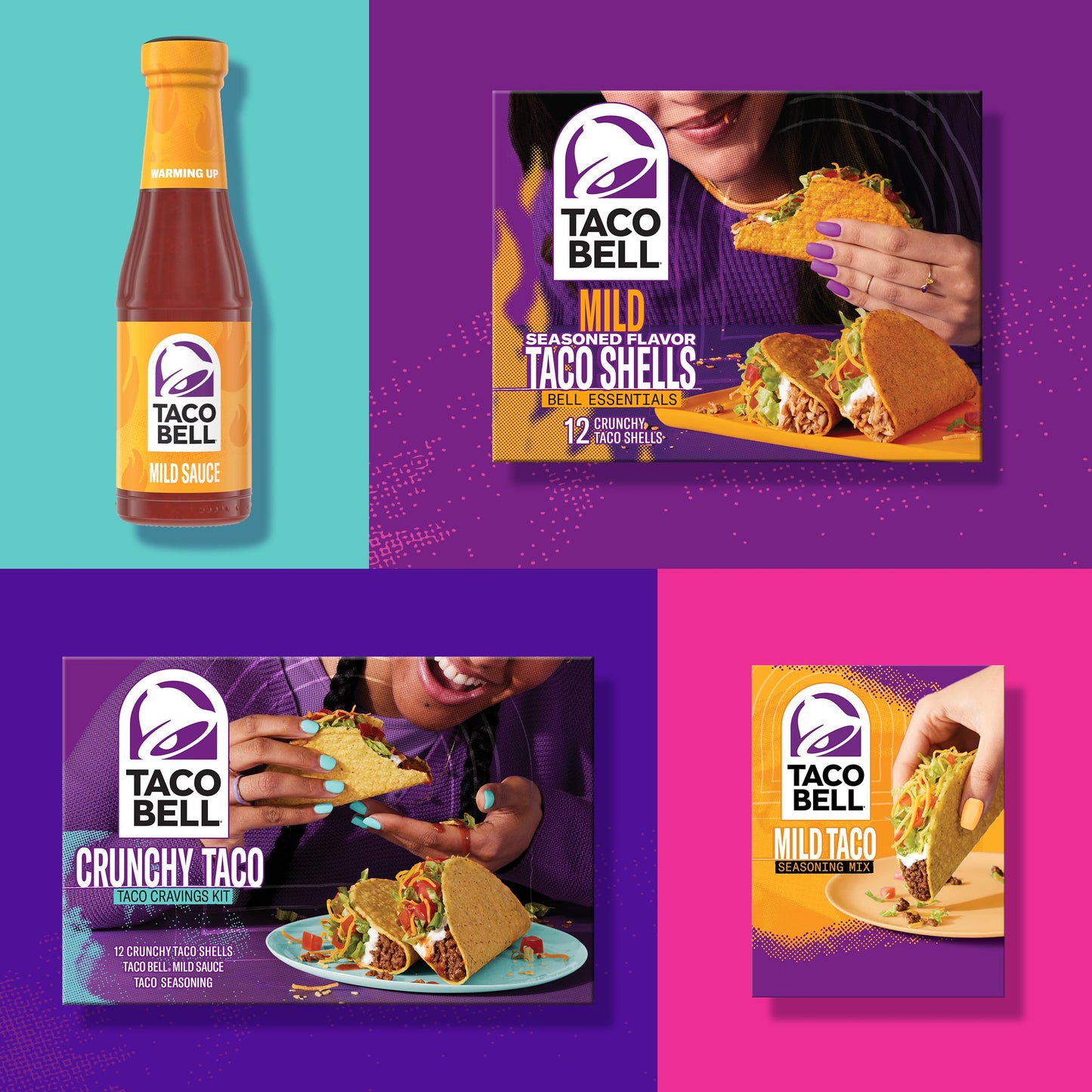 Taco Bell Mild Taco Seasoning Mix (1 oz Packet)