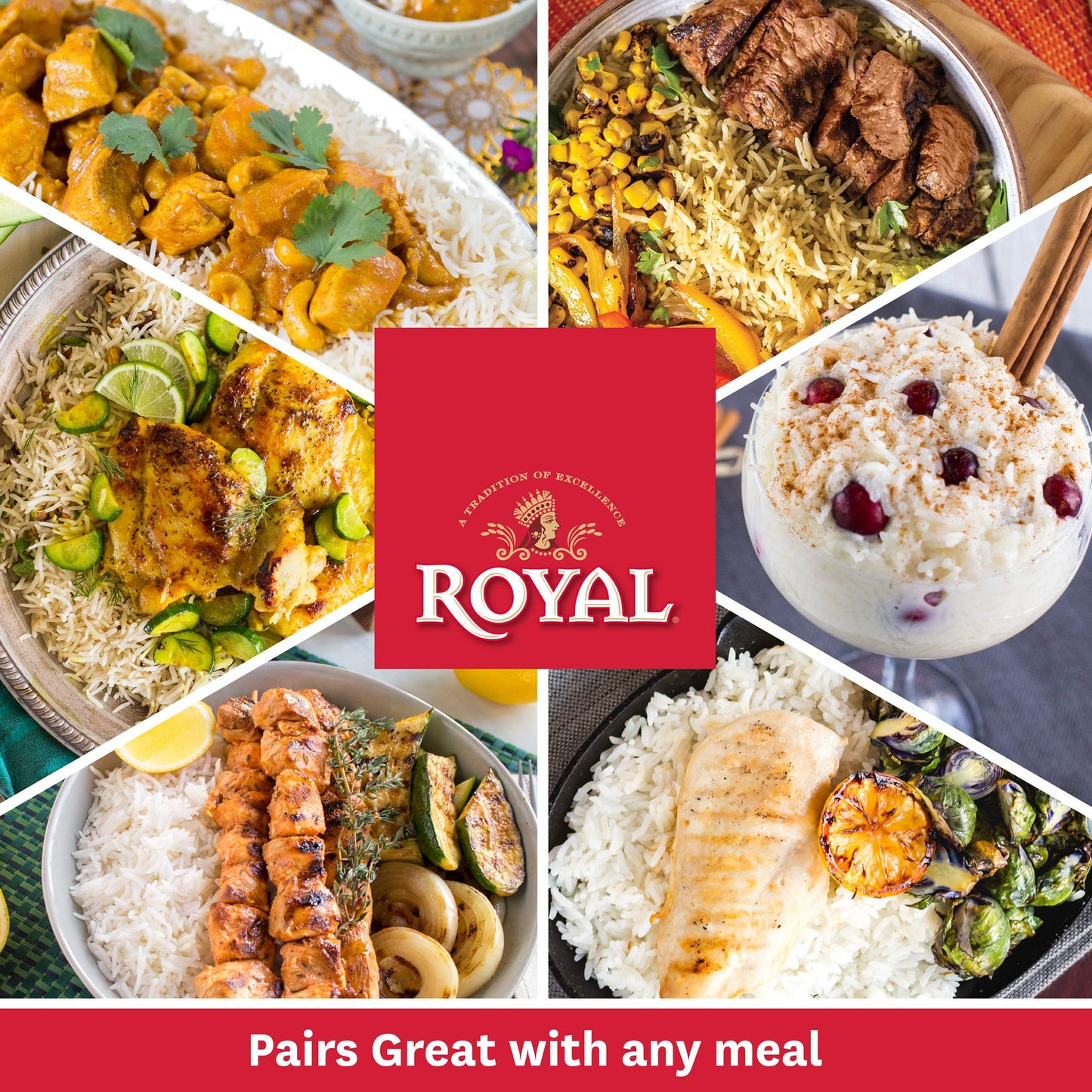 Royal Chef's Secret Extra Long Basmati Rice - 20 lb Bag