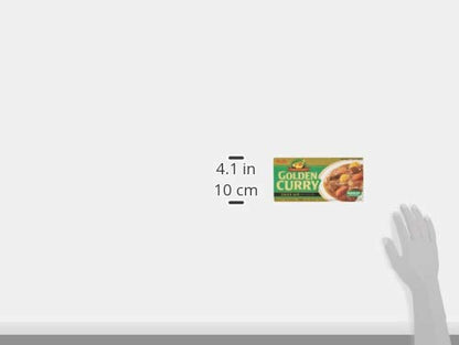S&B Golden Curry Sauce Mix, Medium Hot, 7.8-Ounce