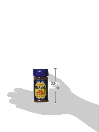 Mexene Original Chili Powder Seasoning - 2 Oz (Pack of 4) in a Prime Time Direct Sealed Bag