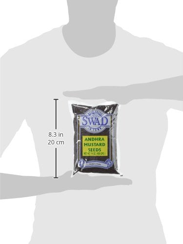 Great Bazaar Swad Andhra Mustard Seed, 14 Ounce
