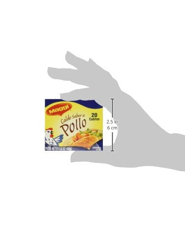 Maggi Chicken Flavor Bouillon Cubes 2.82 Oz. - 2 Pack