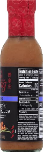 HOUSE OF TSANG Bangkok Peanut Sauce, 11.5 Oz
