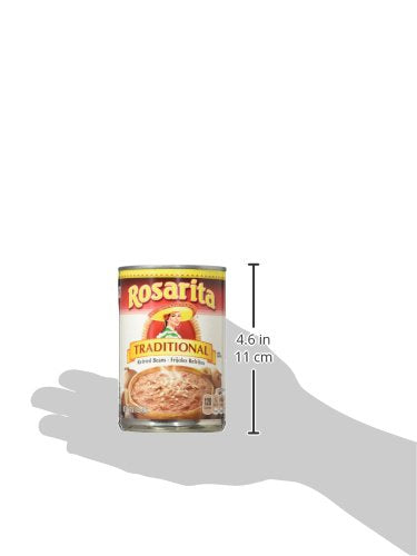 Rosarita Refried Beans 16oz Can (Pack of 12) (Traditional)