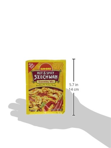 Sunbird Seasoning Mix Hot Spicy Szechwan, 0.75 oz (4 Packs)