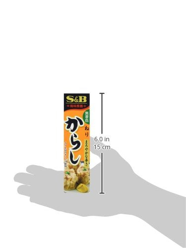 S&B Japanese Seasoning Paste Series in Plastic Tube (Karashi Paste)