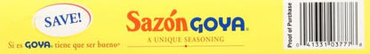 Goya Sazón Seasoning With Azafran, 3.52 Oz