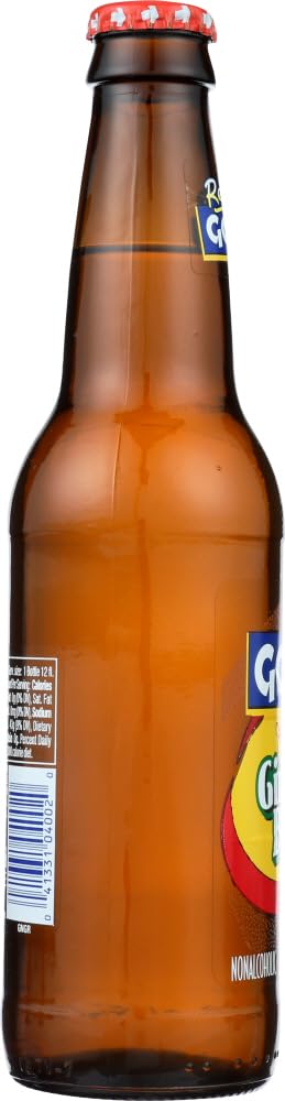 Goya Refresco Ginger Beer Soda, 12 Ounce -- 24 per case.