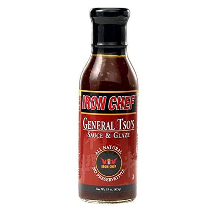 Iron Chef Sauce and Glaze - General Tso's - Case of 6-15 oz.