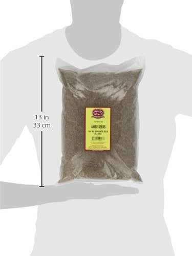 Spicy World Anise Seeds Bulk, 5-Pounds