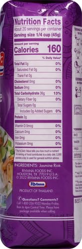 Mahatma Jasmine, 2lb Bag of Rice, Thai, Indian, or Cambodian Fragrant Flavored Rice, Stovetop or Microwave