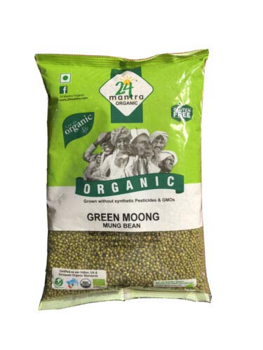 Organic Moong Beans Green Whole