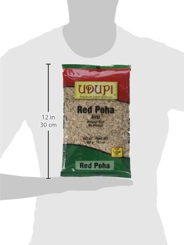 Red Poha (Flattened Red Rice) "Aval" 400 Gram