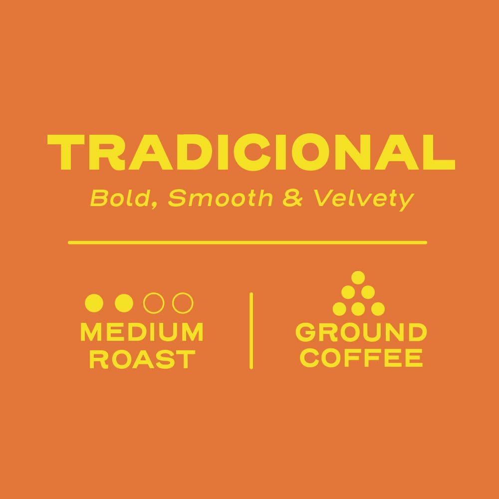 Sello Rojo Tradicional Medium Roast Ground Coffee, 16 oz