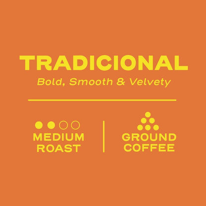 Sello Rojo Tradicional Medium Roast Ground Coffee, 16 oz