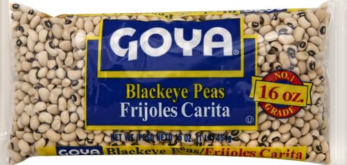 Goya Blackeye Peas, Dry, 1 Pound Bag