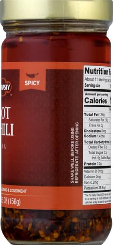 Dynasty, Hot Chili Oil, 5.5 Ounce