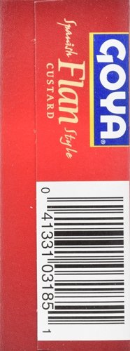 Goya Foods Flan Custard, Spanish Style, 2 Ounce (Pack of 36)