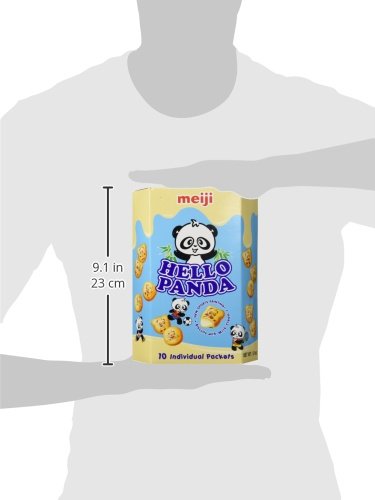Meiji - Hello Panda Milk Cream Biscuits (Large Box) 9.1 Oz.