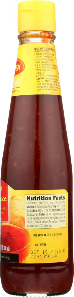 Maggi Sweet Chile Sauce 10.1 Fl. Oz