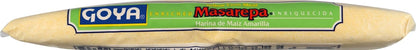 Goya Foods Masarepa Pre-Cooked Yellow Corn Meal, 24 Ounce (Pack of 12)