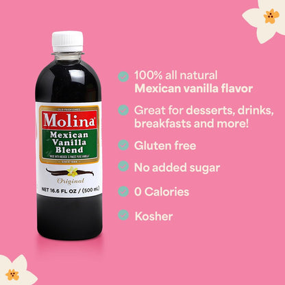 Molina Vanilla Blend 16.6oz (500ml)