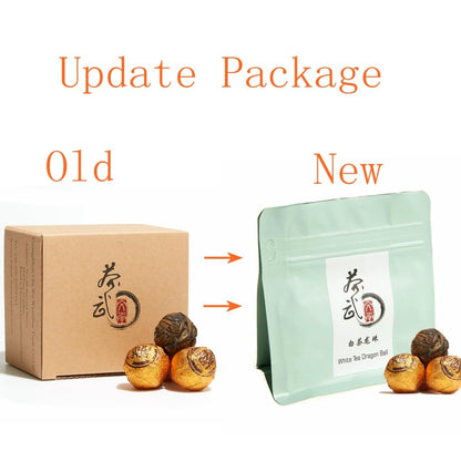 ChaWuWarmSun- White Tea Dragon Ball,5oz,FuJian,China BaiCha
