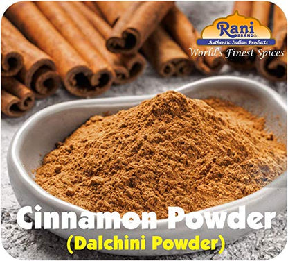 Rani Cinnamon Powder (Ground) Spice 16oz (1lb) 454g PET Jar ~ All Natural | Salt-Free | Vegan | No Colors | Gluten Friendly | NON-GMO | Kosher