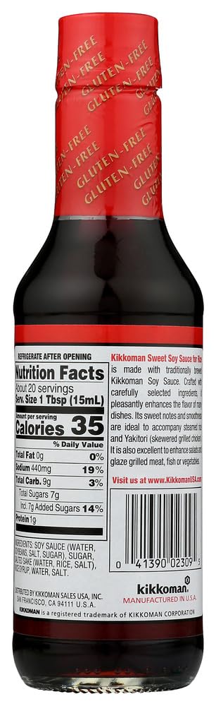 Kikkoman Sweet Soy Sauce for Rice, 10 Fl Oz (Pack Of 1)